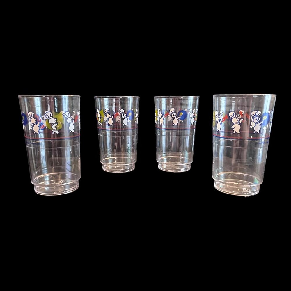 Pillsbury Doughboy Marching Band Drinking Glasses
